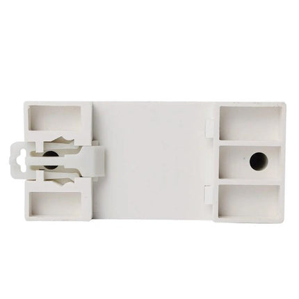 SINOTIMER Single-Phase Voltage Protector for Home Appliances white DIN rail mounting socket accessory