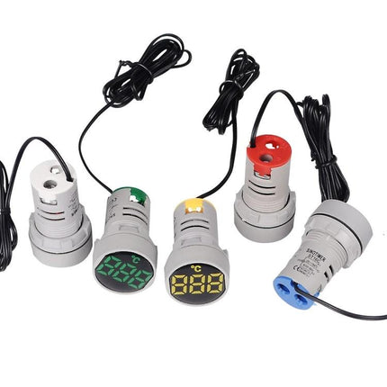 Sinotimer Compact Temperature Indicator for Daily Monitoring digital panel thermometers with probes for refrigerators and machinery