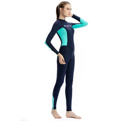 Traje de neopreno impermeable de secado rápido de licra para mujer: protección solar de cuerpo completo y ajuste cómodo