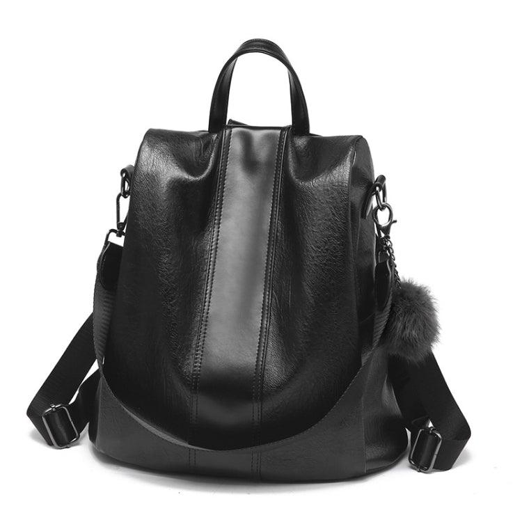 Elegant Retro PU Leather Women's Backpack with Adjustable Straps