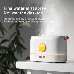 Flame Simulation Aroma Diffuser and Humidifier with Atmosphere Light