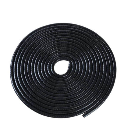 U-Shaped 5 Meter Car Rubber Seal for Bumper Protection rolled black rubber strip for bumper and door edge protection