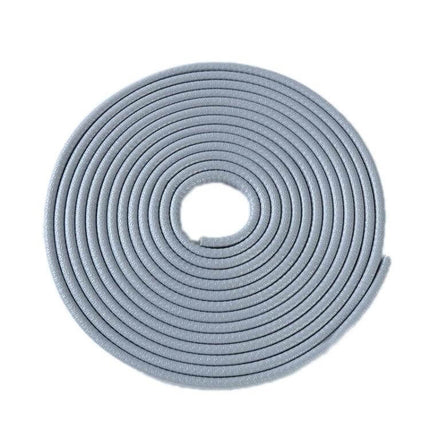 U-Shaped 5 Meter Car Rubber Seal for Bumper Protection - coiled grey rubber strip for bumper and door edge guard
