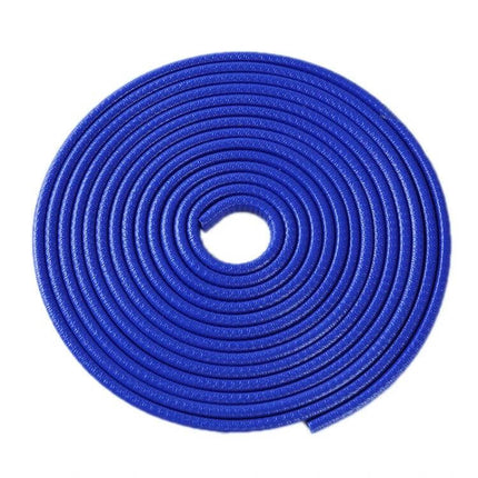 U-Shaped 5 Meter Car Rubber Seal for Bumper Protection - blue coiled rubber strip for bumper and door edge protection