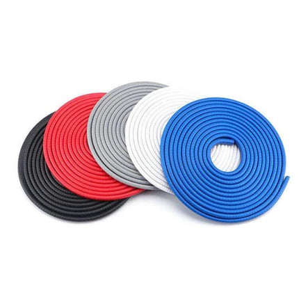 U-Shaped 5 Meter Car Rubber Seal for Bumper Protection in multiple colors coiled roll for door and bumper edge guard