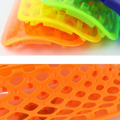 TPR Honeycomb Calf Shield Insert for Football - Transparent Protective Gear