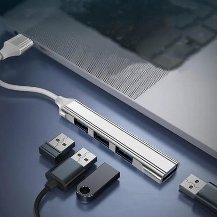 Compact 4-in-1 USB-C Docking Station for Multiple Device Connections | Syndmart