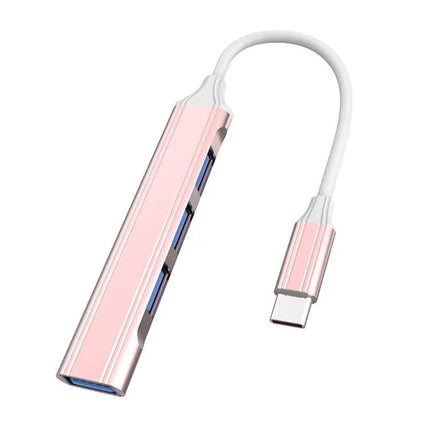 Compact 4-in-1 USB-C Docking Station for Multiple Device Connections | Syndmart