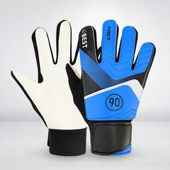 Youth Soccer Goalkeeper Gloves with Latex Anti-Collision Protection