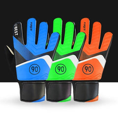 Youth Soccer Goalkeeper Gloves with Latex Anti-Collision Protection