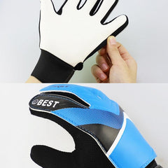 Youth Soccer Goalkeeper Gloves with Latex Anti-Collision Protection