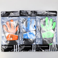 Guantes de portero de fútbol juvenil con protección anticolisión de látex