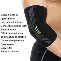 Dual-Texture Compression Elbow Support Sleeves for Enhanced Warmth and Comfort