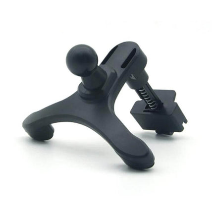 Car Air Outlet Phone Holder Clip Black And White For Driving 10 Pack - black vent-mounted phone holder clip with spring mechanism