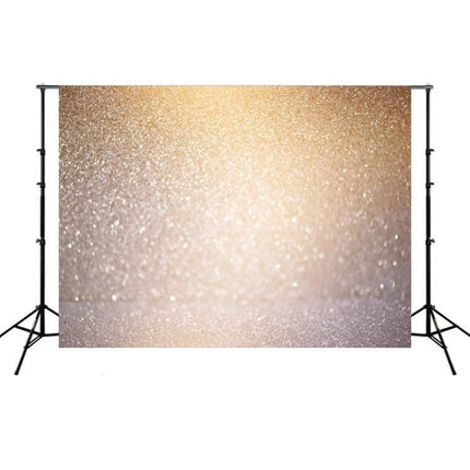 Spot Halo Photography Backdrop with 2.1m by 1.5m Size - glittery warm spot halo vinyl backdrop on stand for portraits and product shots