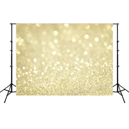 Spot Halo Photography Backdrop with 2.1m by 1.5m Size gold bokeh vinyl background on stand for portraits and product shoots