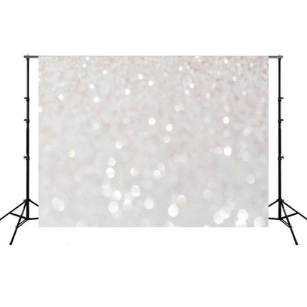 Spot Halo Photography Backdrop with 2.1m by 1.5m Size - white bokeh vinyl photo cloth on stand for portraits and product shoots