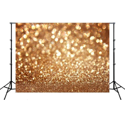 Spot Halo Photography Backdrop with 2.1m by 1.5m Size gold bokeh vinyl photo cloth on stand for portraits and product shoots