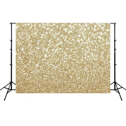Spot Halo Photography Backdrop with 2.1m by 1.5m Size gold bokeh vinyl backdrop on stand for portraits and product shoots