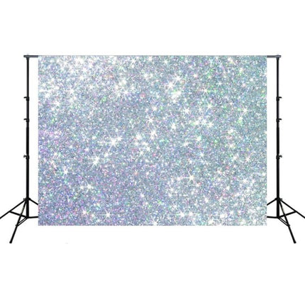 Spot Halo Photography Backdrop with 2.1m by 1.5m Size – silver glitter halo vinyl background for portraits and product shoots