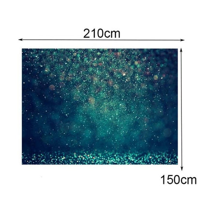 Spot Halo Photography Backdrop with 2.1m by 1.5m Size teal bokeh vinyl photo cloth backdrop for portraits and product shoots