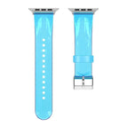 For Apple Watch Series 38mm/40mm/41mm / Transparent Blue