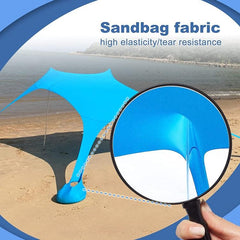 Portable Lycra Sunshade Tent for Outdoor Beach, Camping, and Fishing Activities