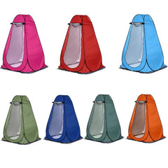 Portable Outdoor Shower and Changing Tent with Sunshade and Waterproof Features