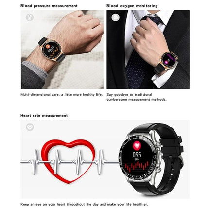 Loaniy Watch for Daily Health Tracking and Connectivity - wristband showing heart rate, blood pressure and SpO2 monitoring