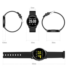 Wearkey KW19 1.3 Inch Smart Fitness Watch with Blood Pressure Monitor