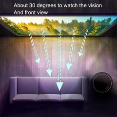 Portable Folding Metal HD Projection Screen with Anti-Light Design