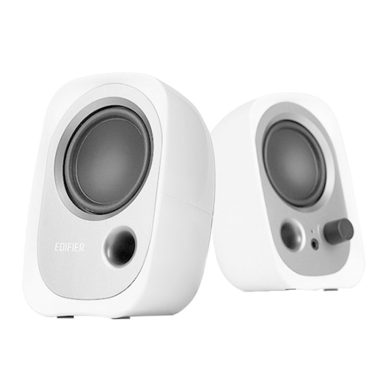 2 PCS Edifier R12U Subwoofer Mobile Phone Mini Desktop Computer USB Audio, R12U White, R12U Red, R12U Black