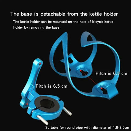 Blue Bicycle Aluminum Alloy Kettle Frame With Base | Syndmart