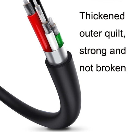 Car USB Charger for Driving Recorders and Road Trips showing thickened outer layer and strengthened inner core cable construction