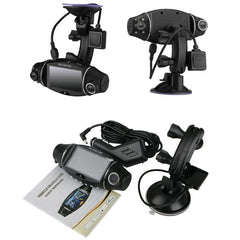 Dual-Lens 1080P HD Car Dash Cam with GPS Tracking and Night Vision