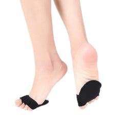 Invisible Comfort Half-Palm Five-Finger Socks with Cushioning Support