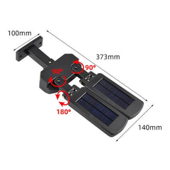 Lámpara de pared con control remoto por inducción del cuerpo humano con LED de doble cara solar