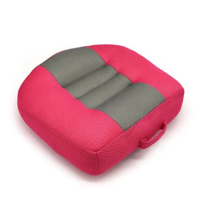 Driving Test Thickening and Heightening Pad 38x38x10 cm pink breathable mesh cushion for car seat office or home comfort