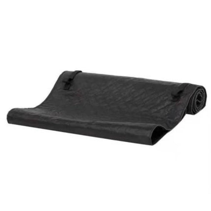 A foldable pad for quick vehicle fixes during travel - durable PU ground mat protects vehicle undercarriage and keeps hands clean