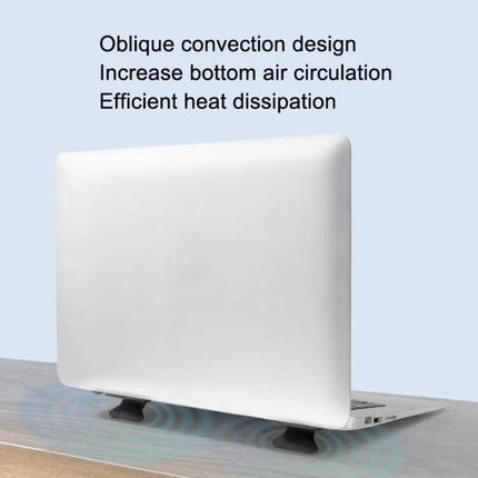 Portable Folding Laptop Stand for Comfortable Daily Use, compact PC material risers for airflow and heat dissipation