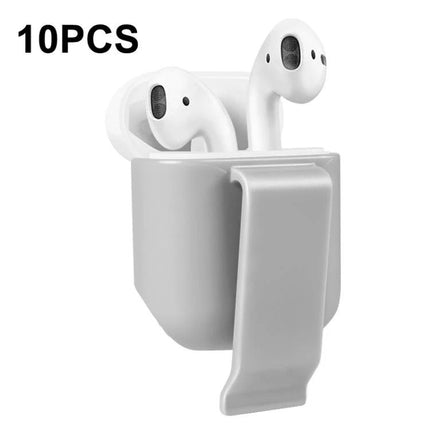 Portable Waist-Hanging Cover for Daily AirPods Protection — slim clip-on holder securing AirPods case to belt or bag for running and commuting