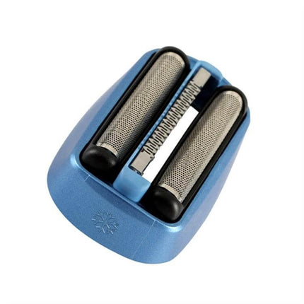 Electric Shaver Grill Head Assembly For Braun Shavers replacement blue dual-foil grill head for easy tool-free installation