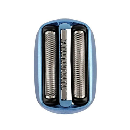 Electric Shaver Grill Head Assembly For Braun Shavers - replacement grill head with dual foils and middle trimmer, easy tool-free installation