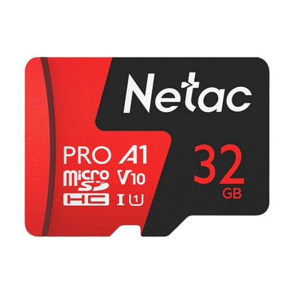 Netac Memory Card for Dash Cameras and Smartphones 32GB microSD card ideal for dash cams and smartphones, reliable HD recording and fast transfers