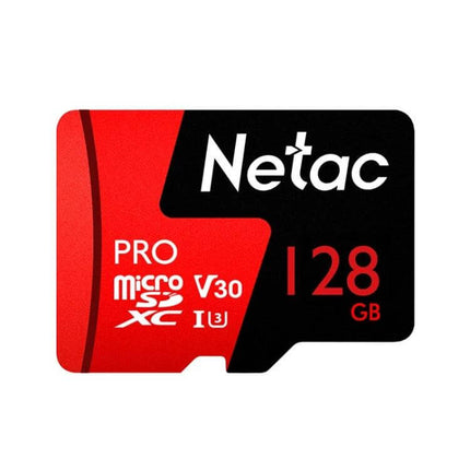 Netac Memory Card for Dash Cameras and Smartphones 128GB microSDXC PRO V30 for reliable dash cam and smartphone video storage