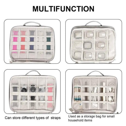 Double-Layer Portable Watch Strap Storage Bag, Ant Cloth