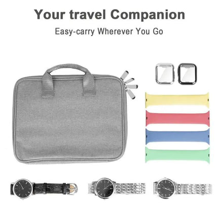 Double-Layer Portable Watch Strap Storage Bag, Ant Cloth