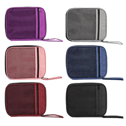 Mesh Zipper Travel Storage Bag For Watch Straps And Cables