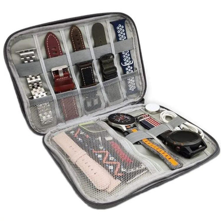 Travel Cable And Watch Strap Storage Bag Polyester Multi