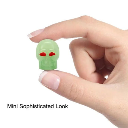 Skull Luminous Valve Cap Set for Cars and Motorcycles | Syndmart